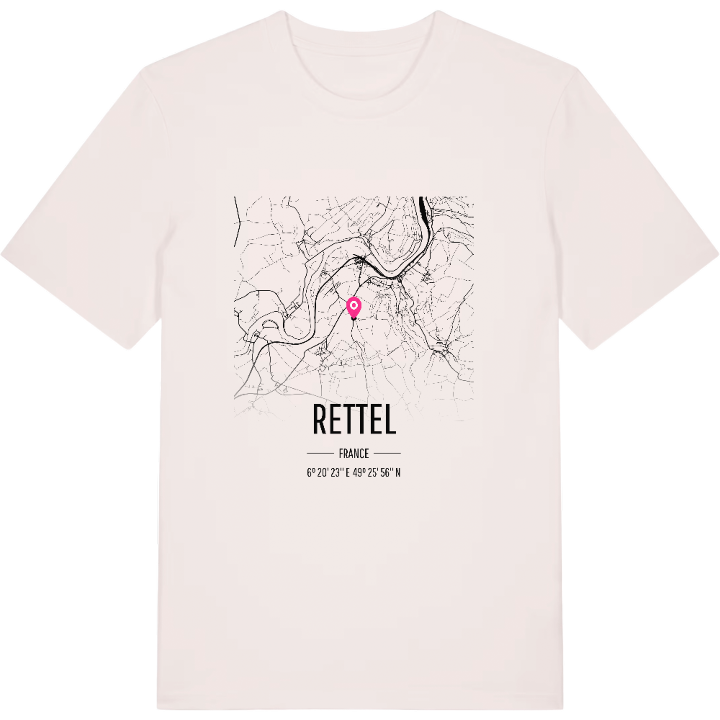 Rettel kort T-shirt – t-shirt fra PinShirt