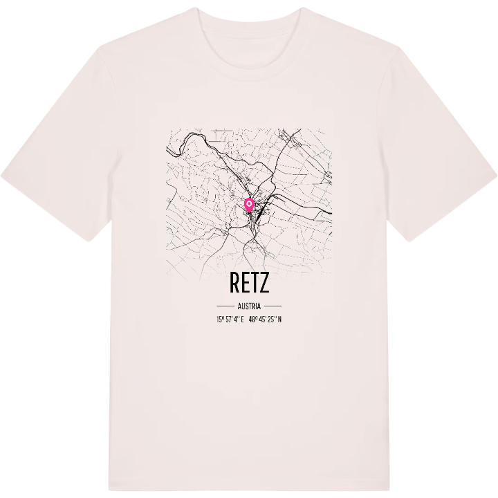 Retz kort T-shirt – t-shirt fra PinShirt