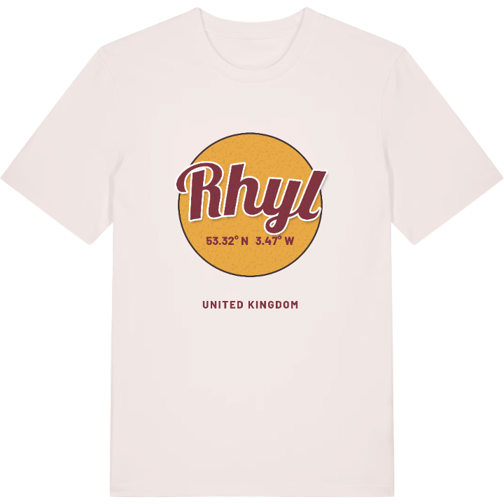 Rhyl cirkel T-shirt – t-shirt fra PinShirt