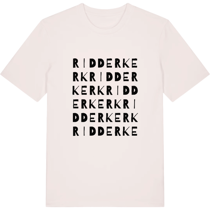 Ridderkerk ordleg T-shirt – t-shirt fra PinShirt