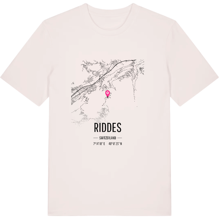 Riddes kort T-shirt – t-shirt fra PinShirt