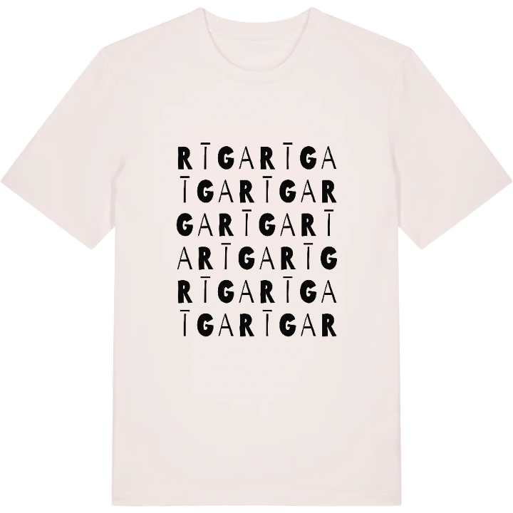 Rīga ordleg T-shirt – t-shirt fra PinShirt