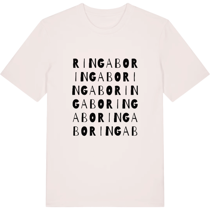 Ringabo ordleg T-shirt – t-shirt fra PinShirt