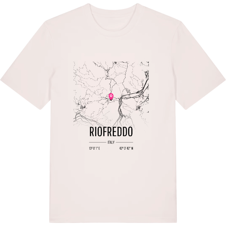 Riofreddo kort T-shirt – t-shirt fra PinShirt
