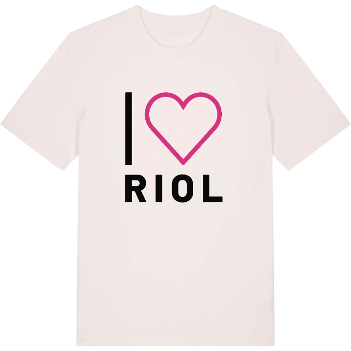 Jeg elsker Riol T-shirt stort tryk – t-shirt fra PinShirt