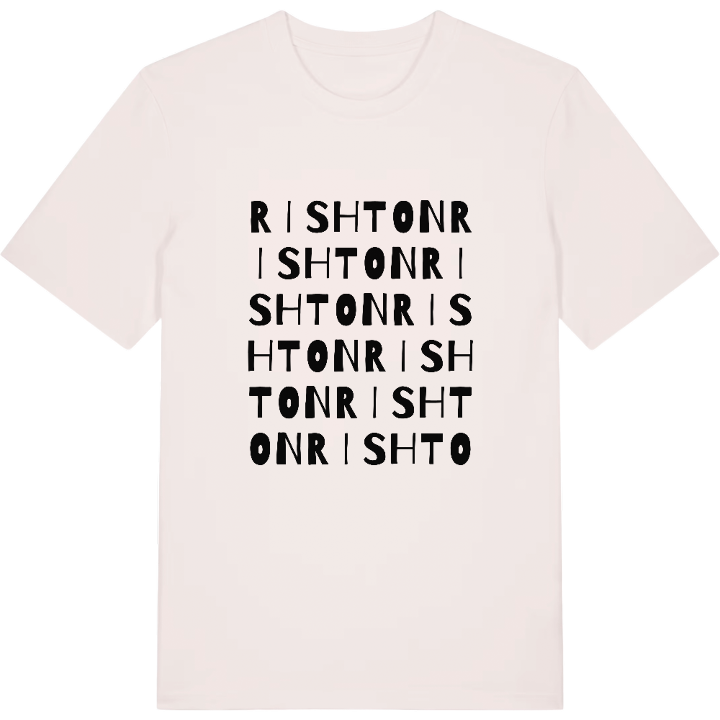 Rishton ordleg T-shirt – t-shirt fra PinShirt