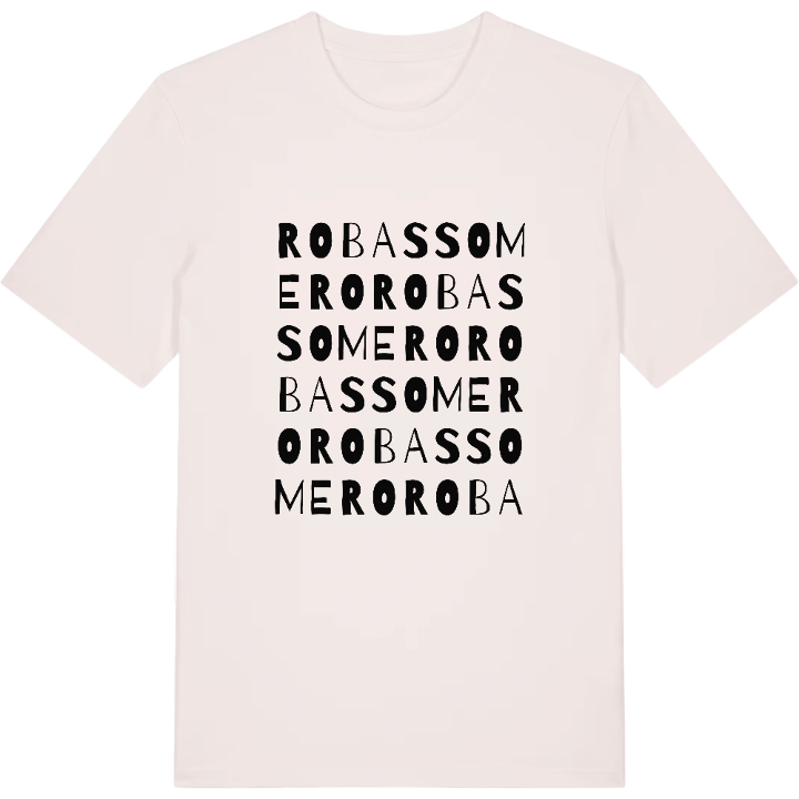 Robassomero ordleg T-shirt – t-shirt fra PinShirt