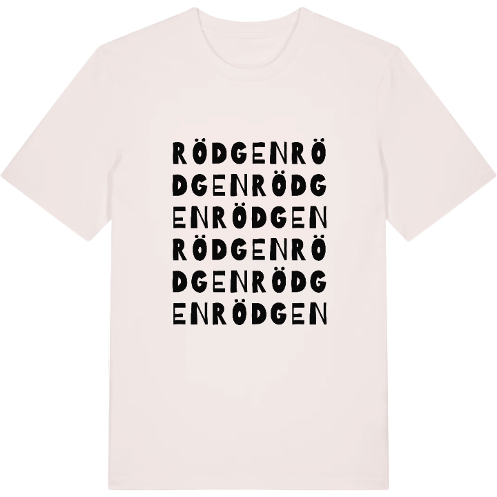 Rödgen ordleg T-shirt – t-shirt fra PinShirt