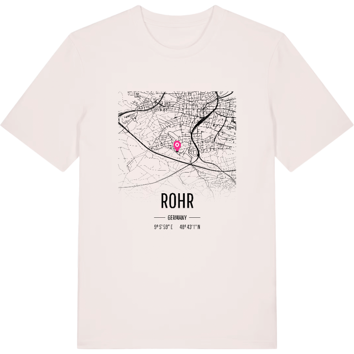 Rohr kort T-shirt – t-shirt fra PinShirt
