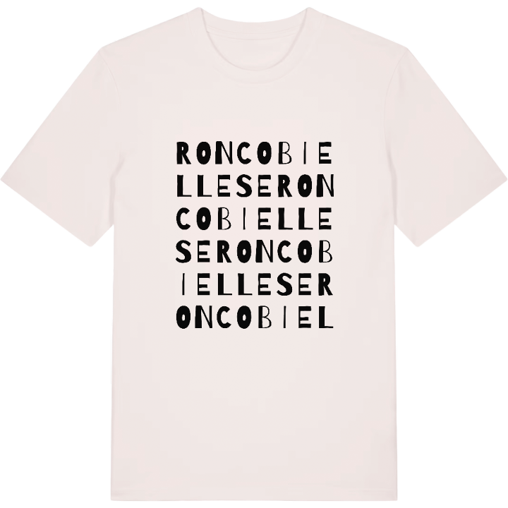 Ronco Biellese ordleg T-shirt – t-shirt fra PinShirt