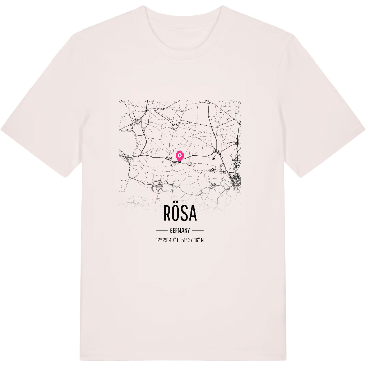 Rösa kort T-shirt – t-shirt fra PinShirt