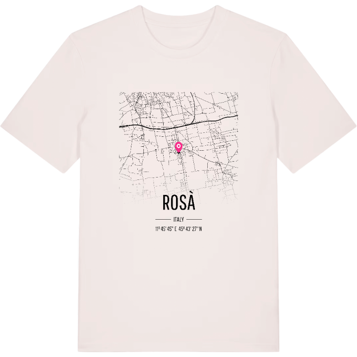 Rosà kort T-shirt – t-shirt fra PinShirt