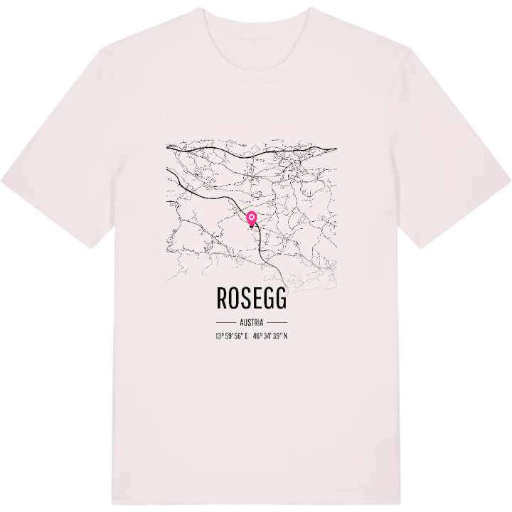 Rosegg kort T-shirt – t-shirt fra PinShirt