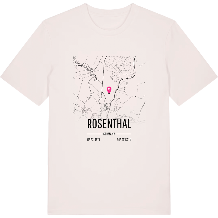 Rosenthal kort T-shirt – t-shirt fra PinShirt