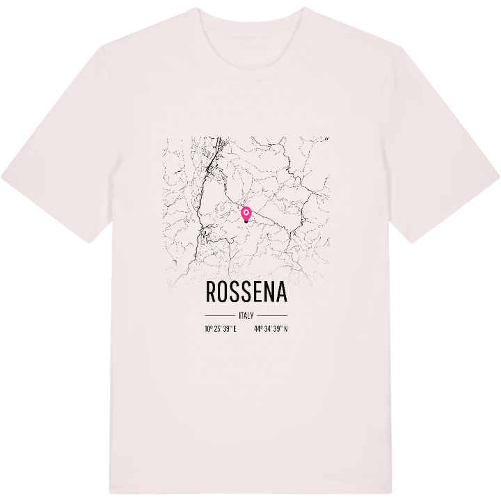 Rossena kort T-shirt – t-shirt fra PinShirt