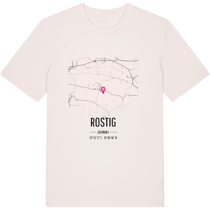 Rostig kort T-shirt – t-shirt fra PinShirt