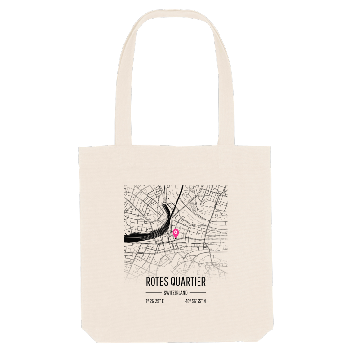 Rotes Quartier kort mulepose – mulepose fra PinShirt