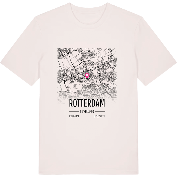 Rotterdam kort T-shirt – t-shirt fra PinShirt