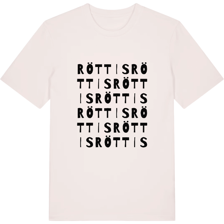 Röttis ordleg T-shirt – t-shirt fra PinShirt