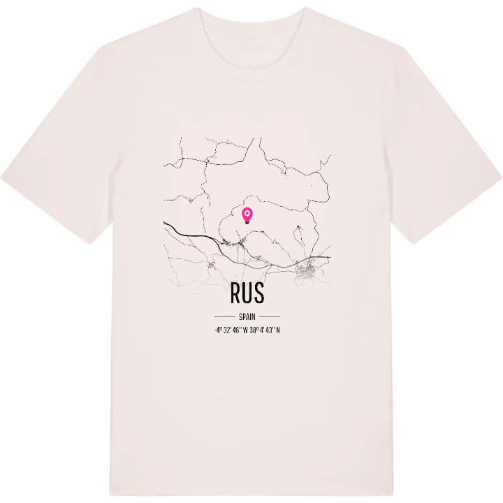 Rus kort T-shirt – t-shirt fra PinShirt