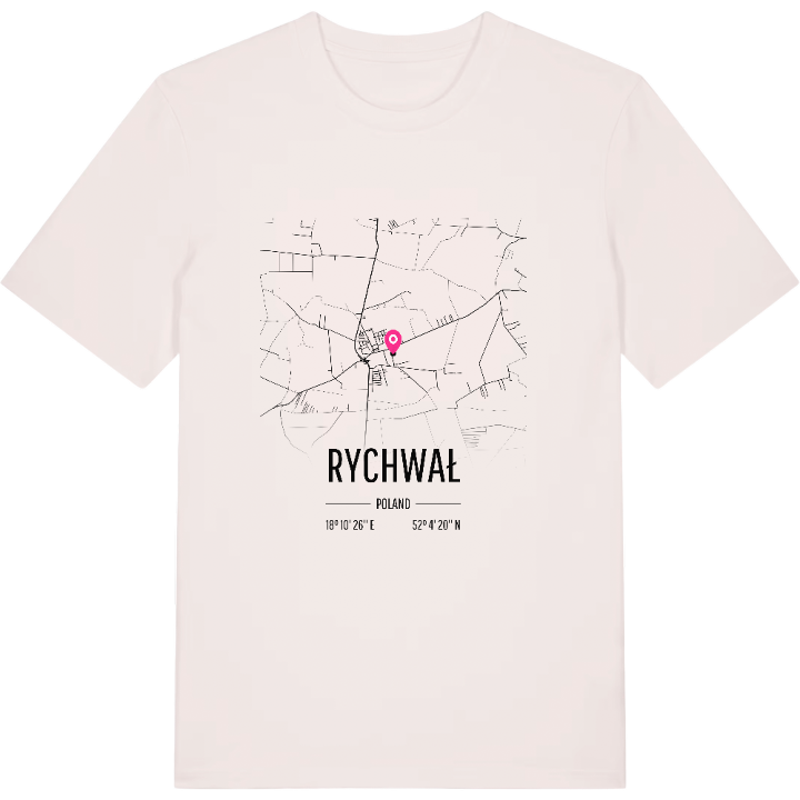 Rychwał kort T-shirt – t-shirt fra PinShirt