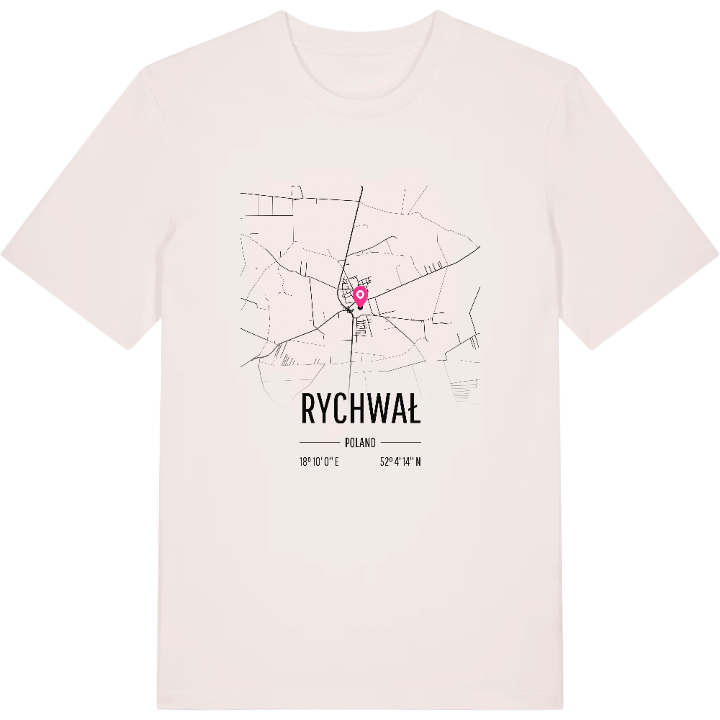 Rychwał kort T-shirt – t-shirt fra PinShirt