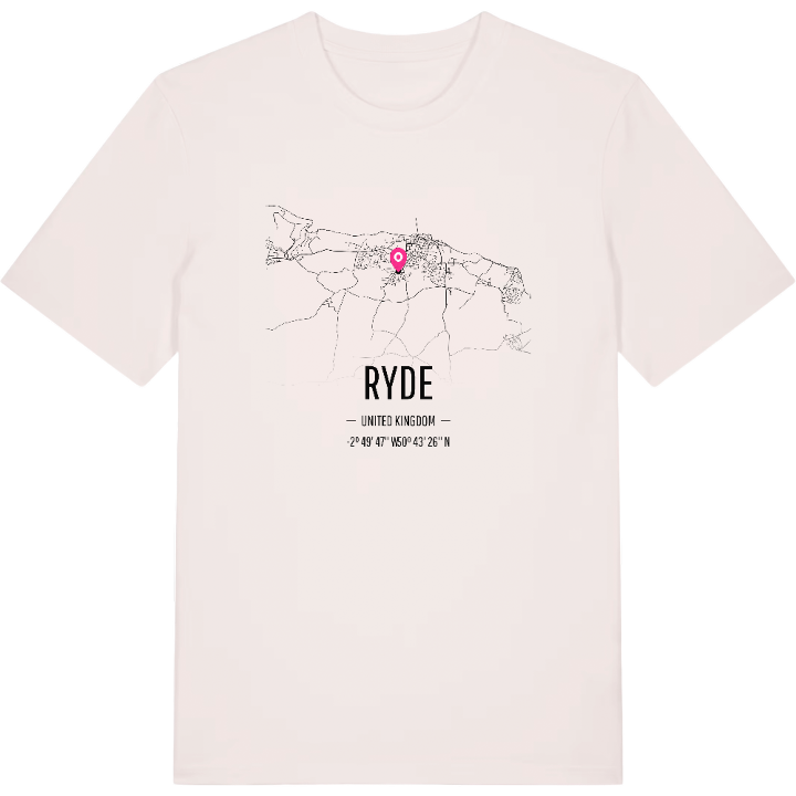Ryde kort T-shirt – t-shirt fra PinShirt