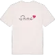 Saas hjerte T-shirt