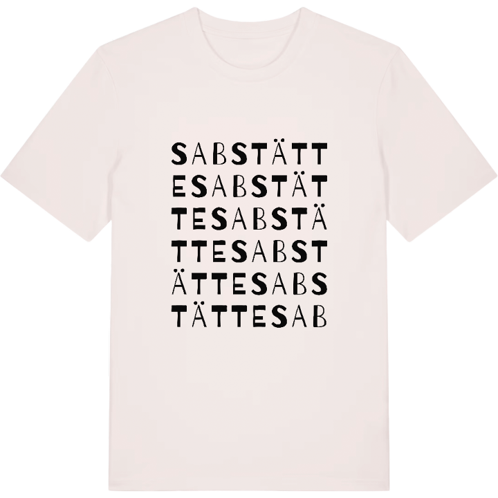 Sabstätte ordleg T-shirt – t-shirt fra PinShirt
