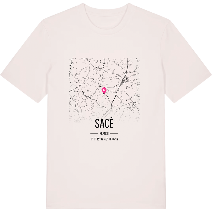 Sacé kort T-shirt – t-shirt fra PinShirt