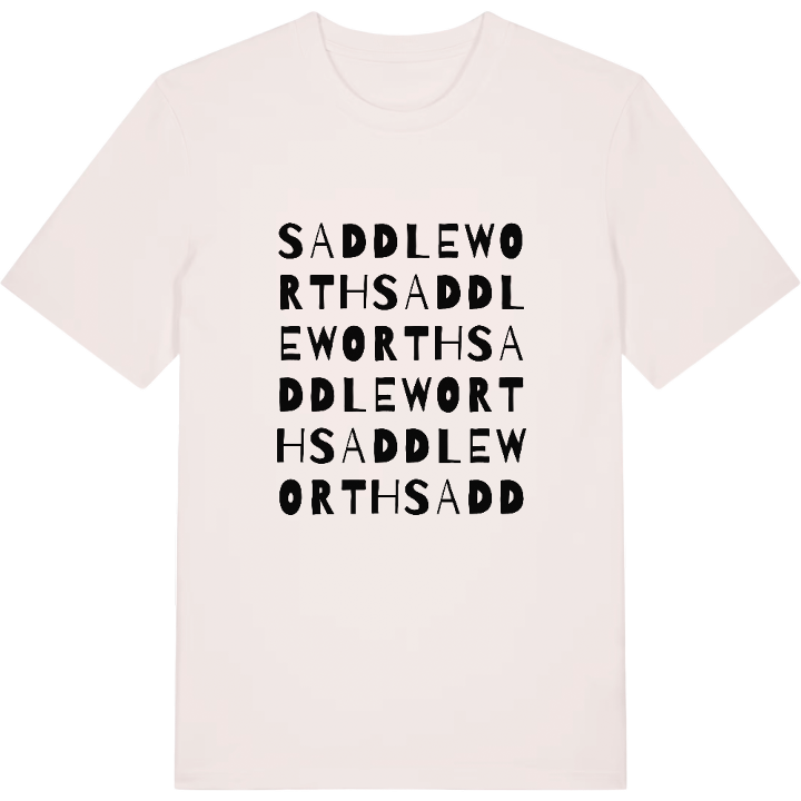 Saddleworth ordleg T-shirt – t-shirt fra PinShirt