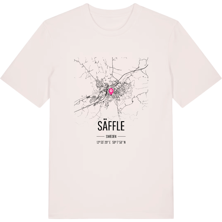 Säffle kort T-shirt – t-shirt fra PinShirt