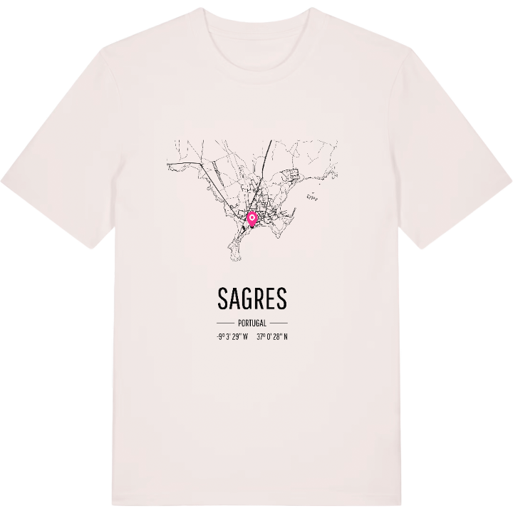 Sagres kort T-shirt – t-shirt fra PinShirt