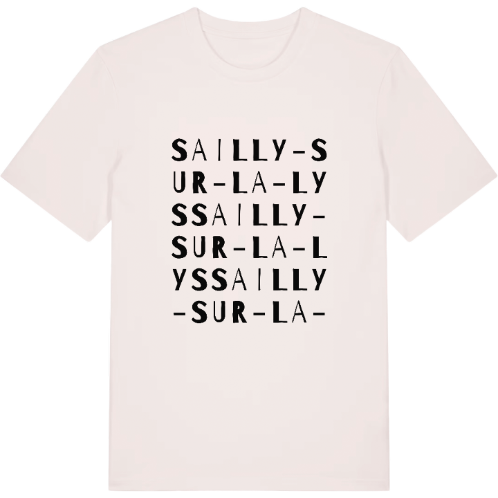 Sailly-sur-la-Lys ordleg t-shirt – t-shirt fra PinShirt
