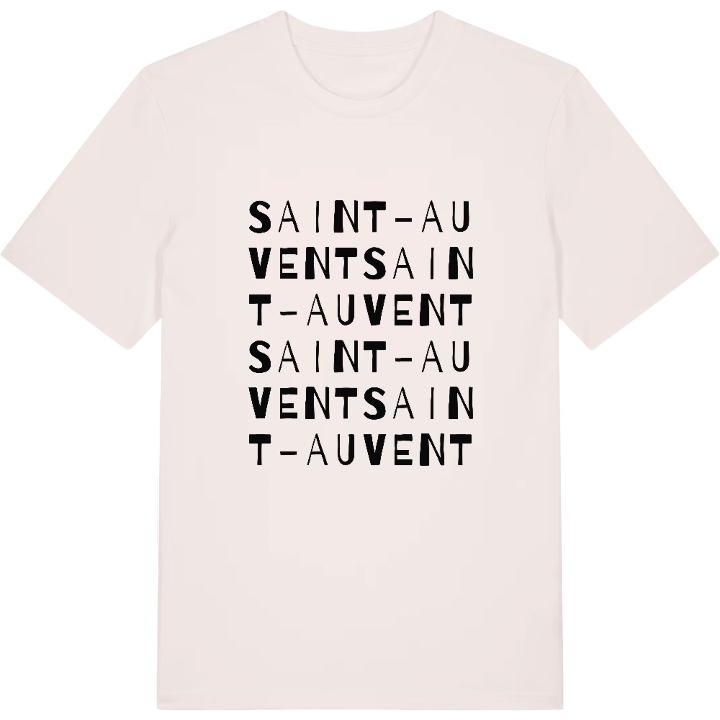 Saint-Auvent ordleg T-shirt – t-shirt fra PinShirt