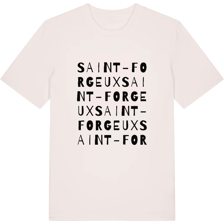 Saint-Forgeux ordleg T-shirt – t-shirt fra PinShirt