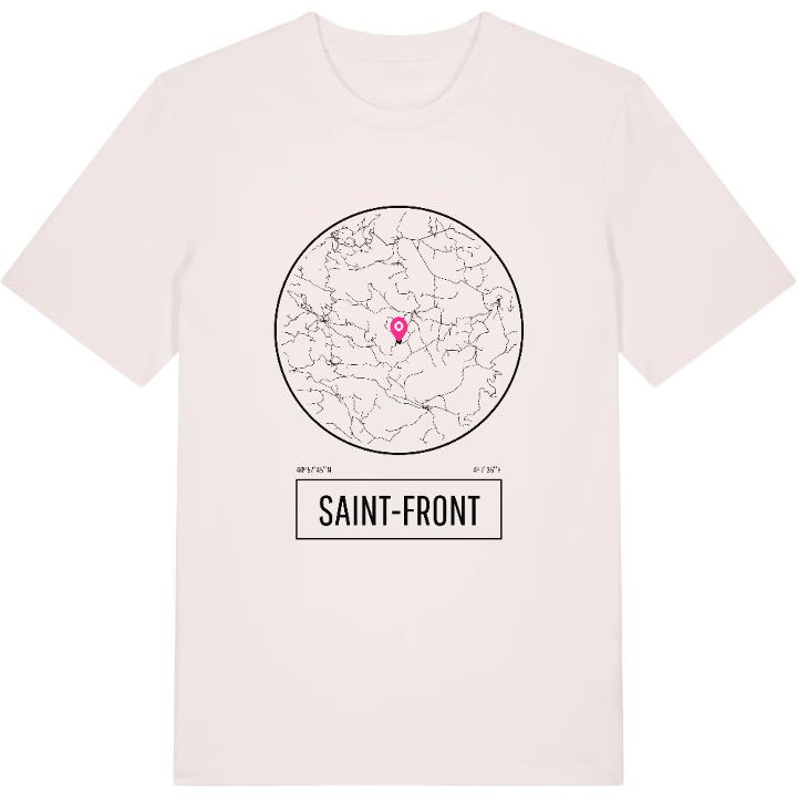 Saint-Front T-shirt – t-shirt fra PinShirt