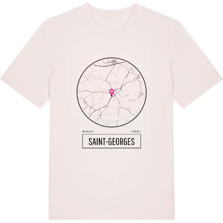 Saint-Georges T-shirt – t-shirt fra PinShirt
