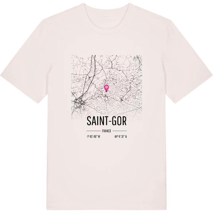 Saint-Gor kort T-shirt – t-shirt fra PinShirt