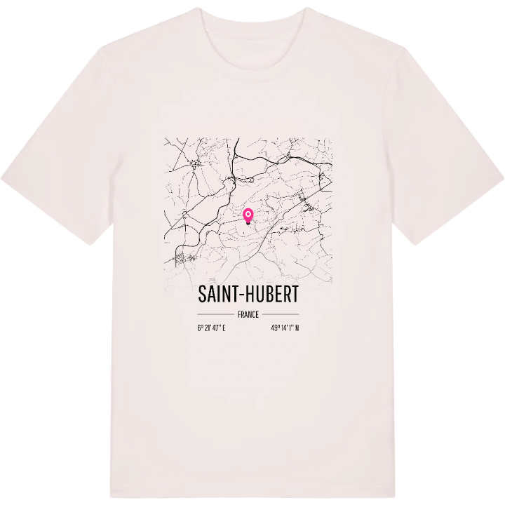 Saint-Hubert kort T-shirt – t-shirt fra PinShirt