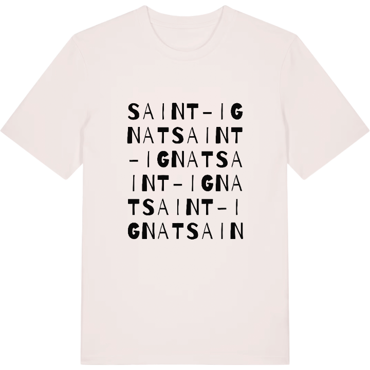 Saint-Ignat ordleg T-shirt – t-shirt fra PinShirt