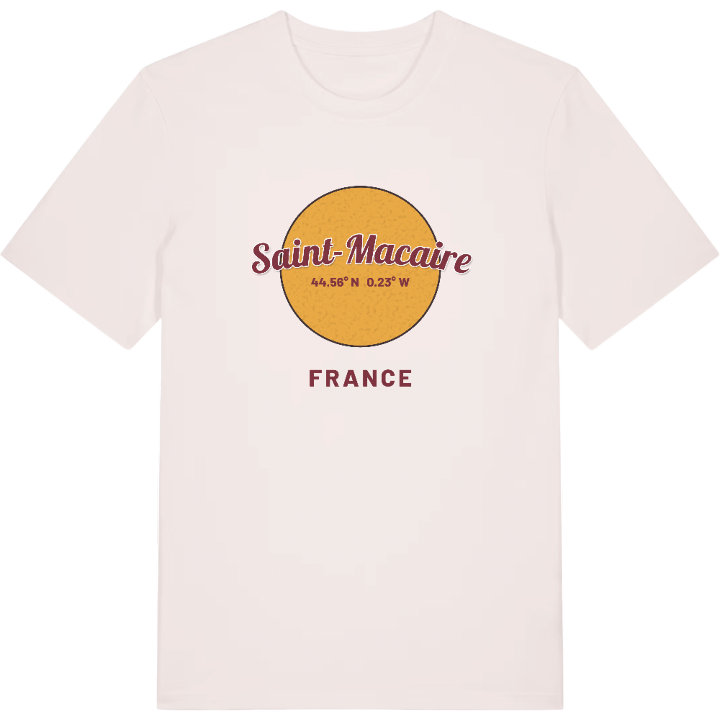 Saint-Macaire cirkel T-shirt – t-shirt fra PinShirt