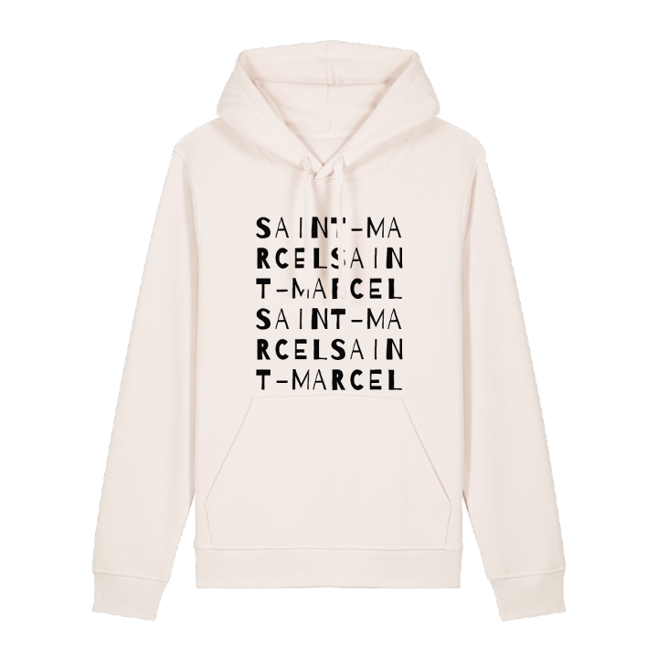 Saint-Marcel ordleg hættetrøje – hættetrøje fra PinShirt