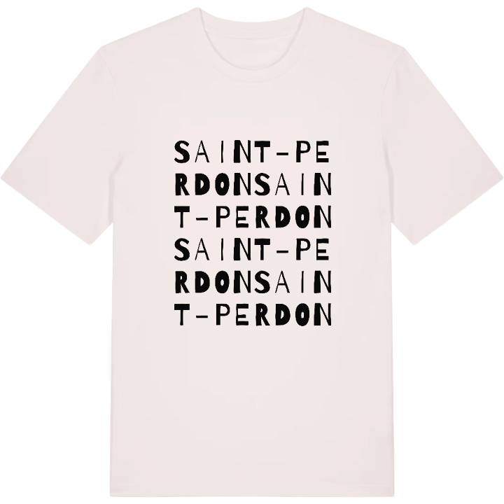 Saint-Perdon ordleg T-shirt – t-shirt fra PinShirt
