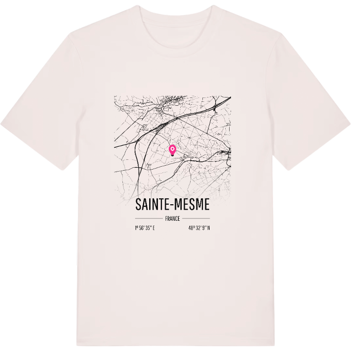 Sainte-Mesme kort T-shirt – t-shirt fra PinShirt