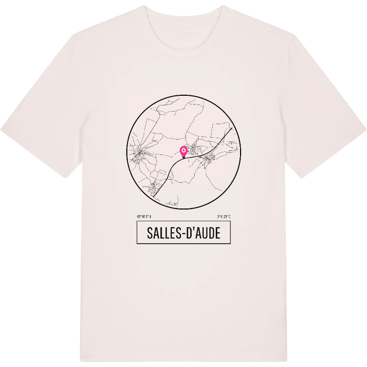 Salles-d'Aude t-shirt – t-shirt fra PinShirt