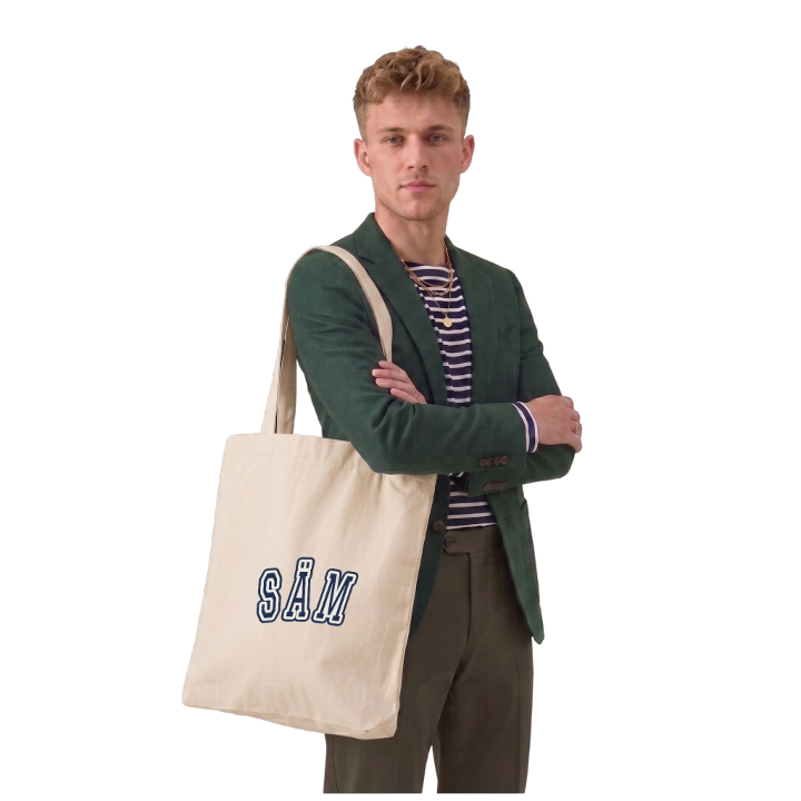 Säm college mulepose – mulepose fra PinShirt