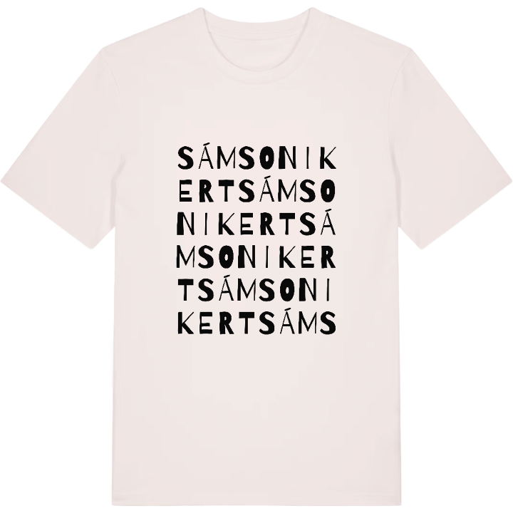 Sámsonikert ordleg T-shirt – t-shirt fra PinShirt