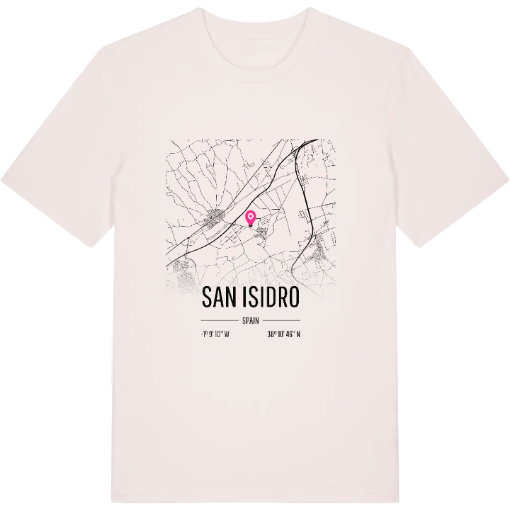 San Isidro kort T-shirt – t-shirt fra PinShirt