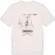 Sandwich kort T-shirt